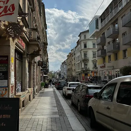 Alauny Neustadt - Gemuetliches 1 Raum Apartamento Dresde